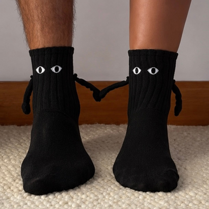2 Pairs Together Toes Socks