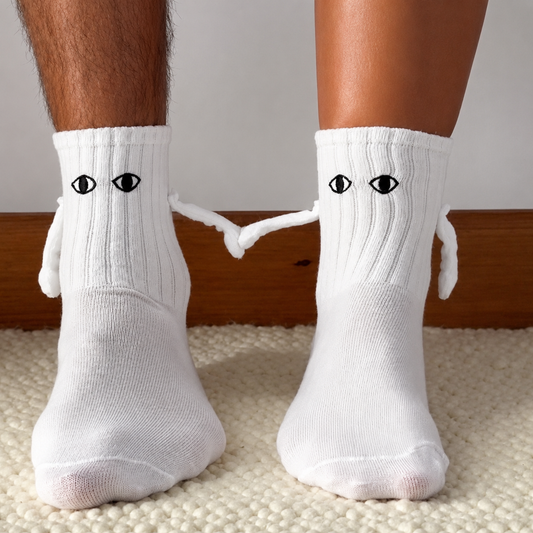 2 Pairs Together Toes Socks